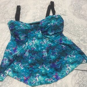 Gently used swimwear top from mazu swim